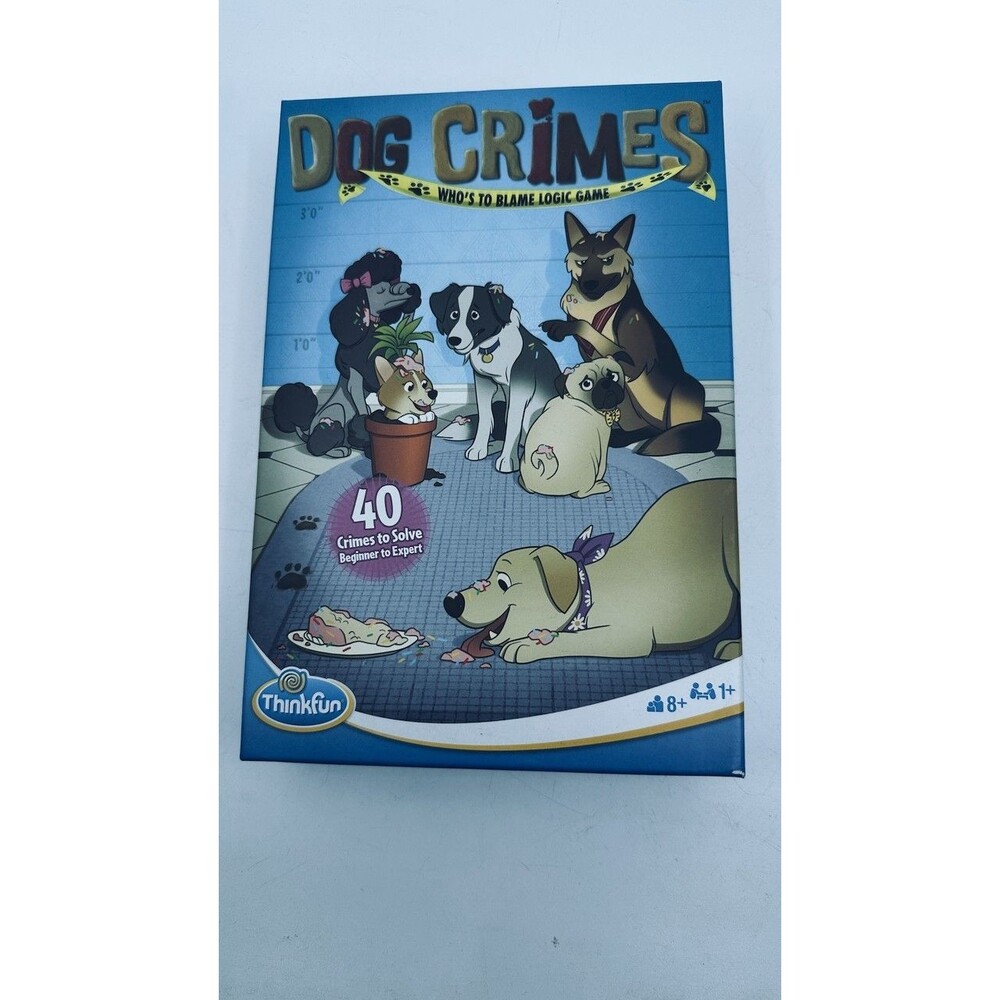 ThinkFun Dog Crimes logic game